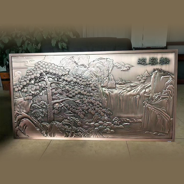 輕奢鋁板浮雕3D立體畫(圖1)