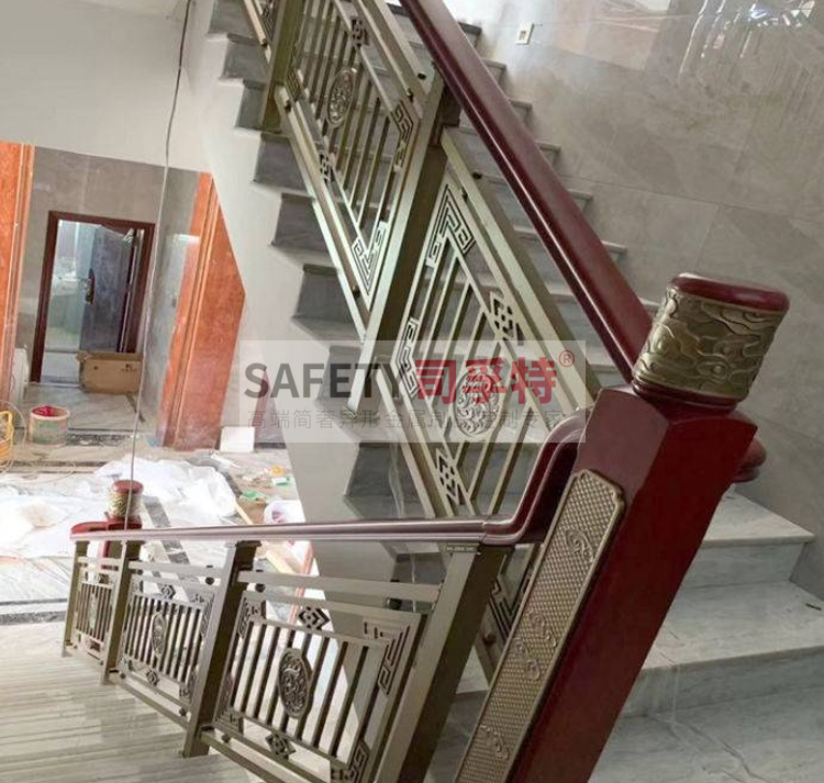 銅藝樓梯扶手：結構獨特，造型優美，堅固耐用[司孚特銅藝護欄，銅樓梯扶手](圖4)